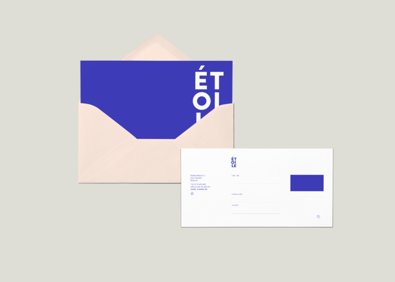 Etoile Envelope Mock Up